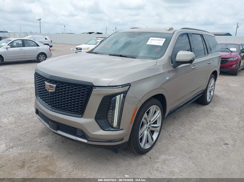 2025 Cadillac Escalade VIN 1GYS9GRL9SR123406 IAAI salvage auction — SIDE, Salvage Title, sold $42,250 on 2026-07-29 (photo 2)