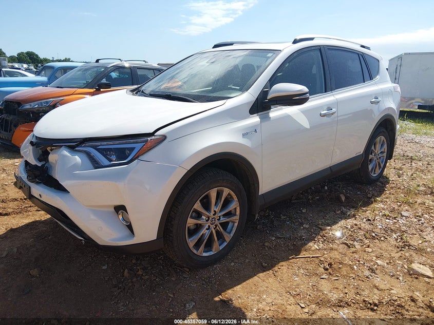 2016 Toyota Rav 4 VIN JTMDJREV5GD054548 IAAI salvage auction — FRONT END, Salvage (Missouri), sold $7,700 on 2026-07-20 (photo 2)