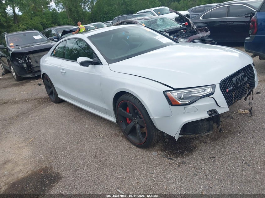 2015 Audi Rs5 VIN WUAC6AFR7FA901363 IAAI salvage auction — FRONT END, Salvage Title, sold $3,550 on 2026-08-19 (photo 1)