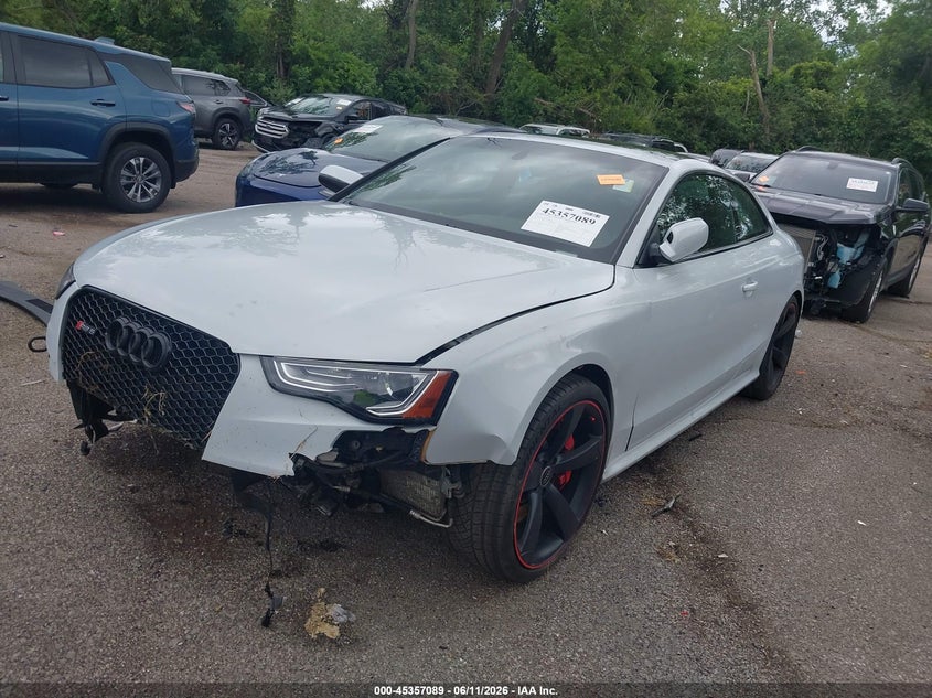 2015 Audi Rs5 VIN WUAC6AFR7FA901363 IAAI salvage auction — FRONT END, Salvage Title, sold $3,550 on 2026-08-19 (photo 2)