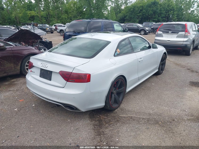 2015 Audi Rs5 VIN WUAC6AFR7FA901363 IAAI salvage auction — FRONT END, Salvage Title, sold $3,550 on 2026-08-19 (photo 4)