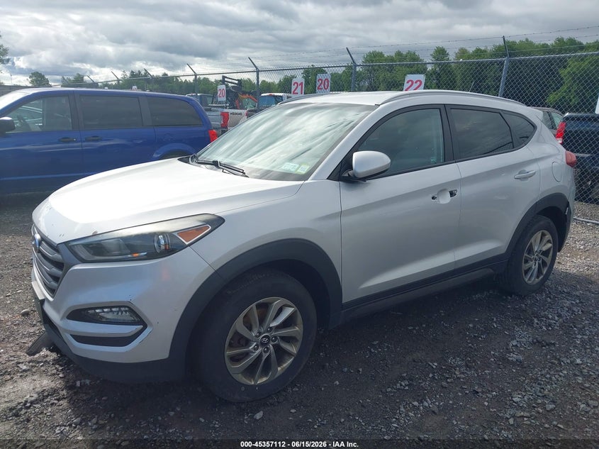 2016 Hyundai Tucson VIN KM8J3CA4XGU137881 IAAI salvage auction — THEFT, Salvage Title, sold $700 on 2026-07-30 (photo 2)