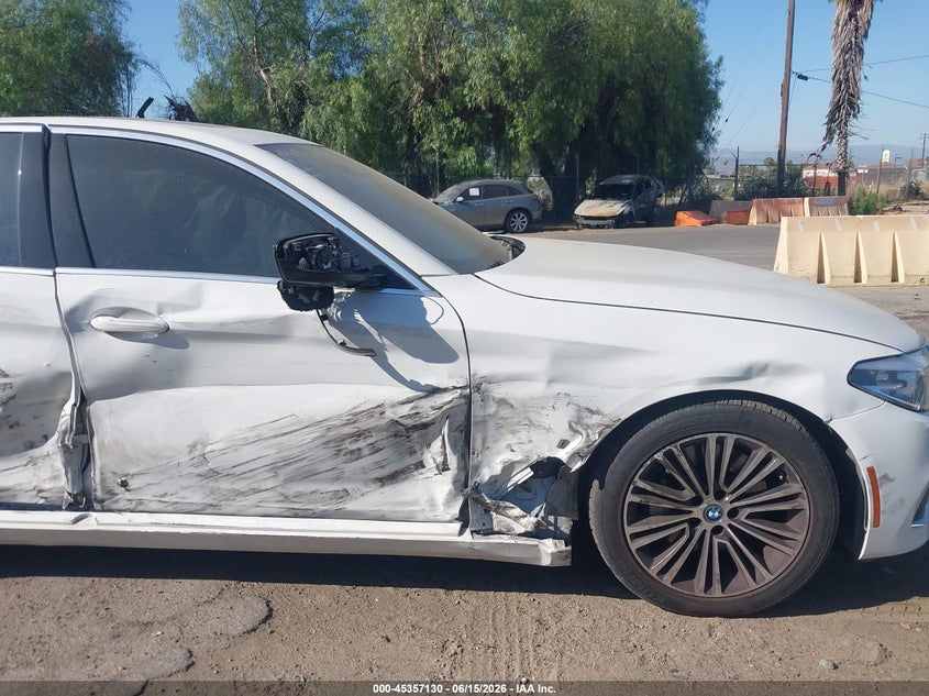 2019 BMW 5er VIN WBAJA9C57KB389432 IAAI salvage auction — NORMAL WEAR, Salvage (California), sold $3,250 on 2026-07-14 (photo 6)