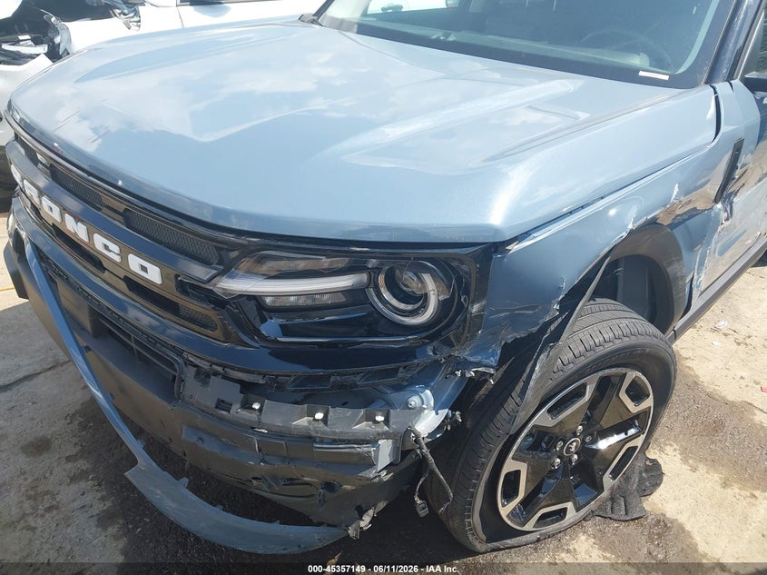 2024 Ford Bronco sport VIN 3FMCR9C62RRF54348 IAAI salvage auction — FRONT END, Salvage (North Carolina), sold $4,900 on 2026-07-09 (photo 6)
