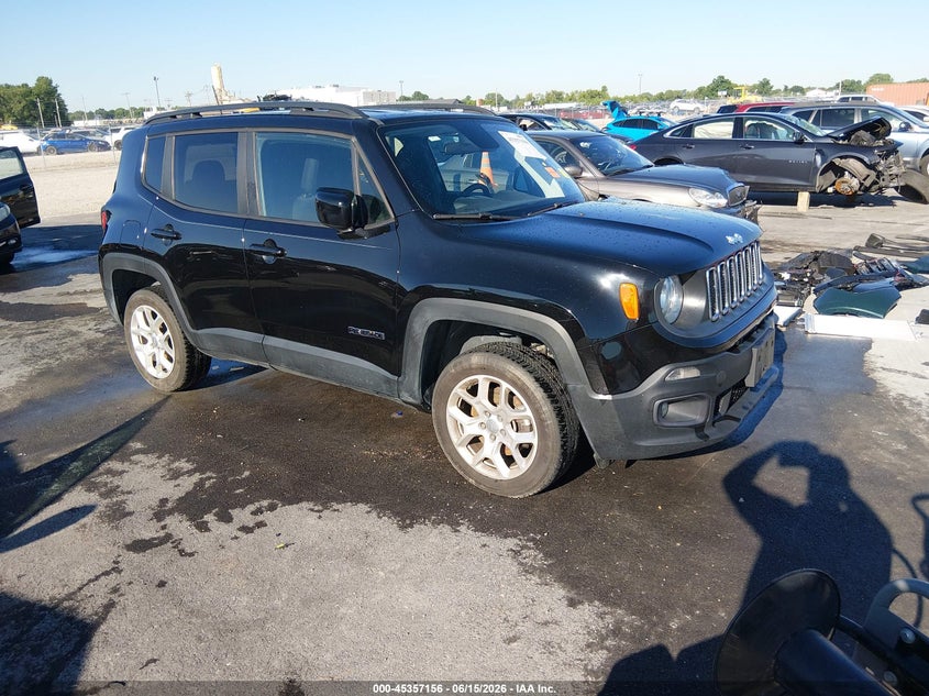 2018 Jeep Renegade VIN ZACCJBBB7JPJ43539 IAAI salvage auction — LEFT FRONT, Salvage (Missouri), sold $1,200 on 2026-07-21 (photo 1)