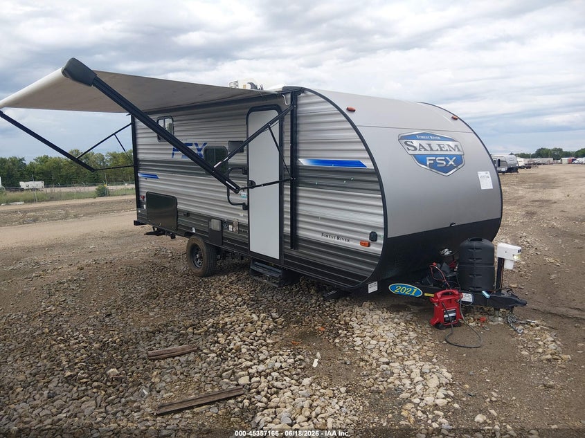2021 Forest river Other VIN 5ZT2SMGC6MG070754 IAAI salvage auction — HAIL, Clear (Virginia), sold $3,350 on 2026-09-25 (photo 1)