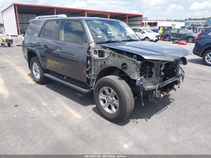 2016 Toyota 4runner VIN JTEBU5JR1G5402996 IAAI salvage auction — FRONT END, Salvage (Illinois), sold $7,600 on 2026-07-25 (photo 1)