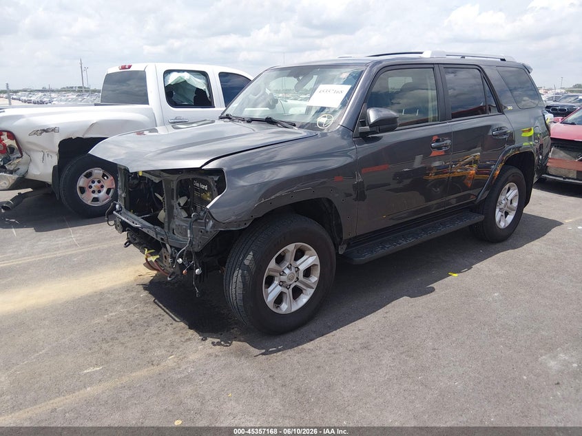 2016 Toyota 4runner VIN JTEBU5JR1G5402996 IAAI salvage auction — FRONT END, Salvage (Illinois), sold $7,600 on 2026-07-25 (photo 2)