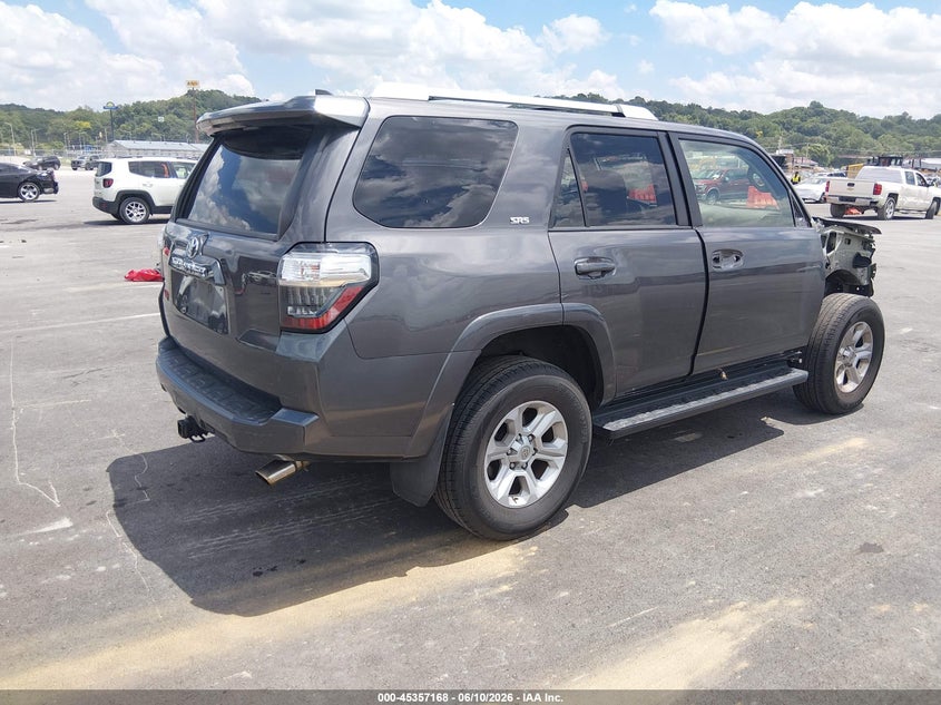 2016 Toyota 4runner VIN JTEBU5JR1G5402996 IAAI salvage auction — FRONT END, Salvage (Illinois), sold $7,600 on 2026-07-25 (photo 4)