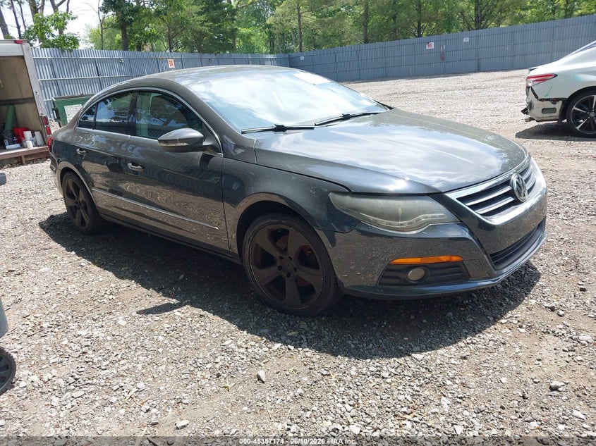 2012 Volkswagen Passat cc VIN WVWHP7AN2CE522427 IAAI salvage auction — NORMAL WEAR, Clear (New Jersey), sold $825 on 2026-08-19 (photo 1)