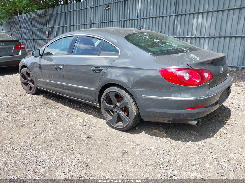 2012 Volkswagen Passat cc VIN WVWHP7AN2CE522427 IAAI salvage auction — NORMAL WEAR, Clear (New Jersey), sold $825 on 2026-08-19 (photo 3)