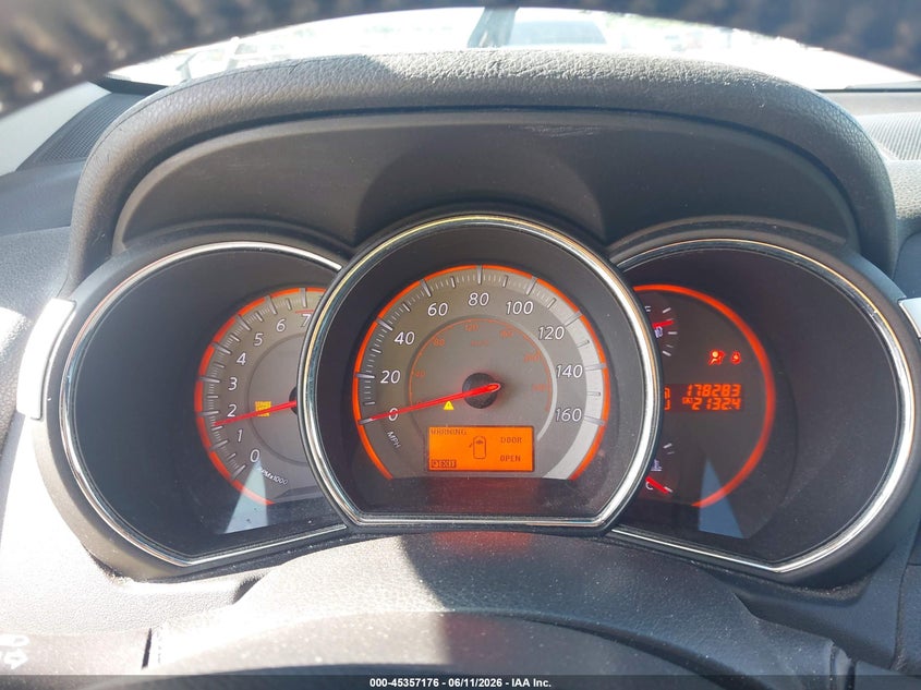 2009 Nissan Murano VIN JN8AZ18W09W124518 IAAI salvage auction — FRONT END, Clear (Indiana), sold $25 on 2026-07-10 (photo 7)