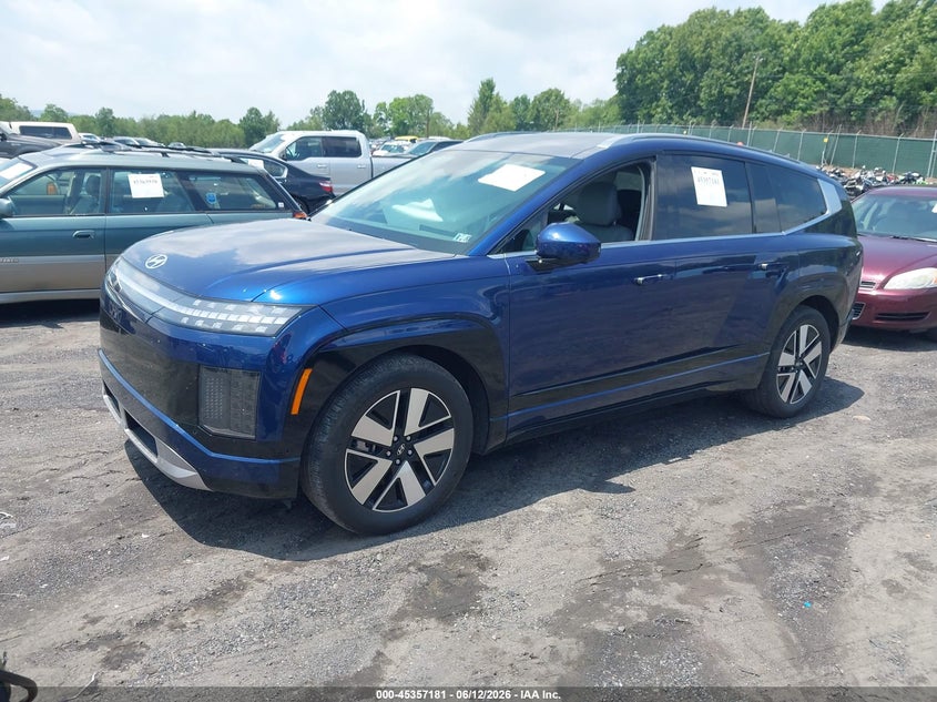 2026 Hyundai Ioniq 9 VIN 7YAMUFS35TY002759 IAAI salvage auction — SIDE, Salvage Title, sold $20,550 on 2026-07-16 (photo 2)