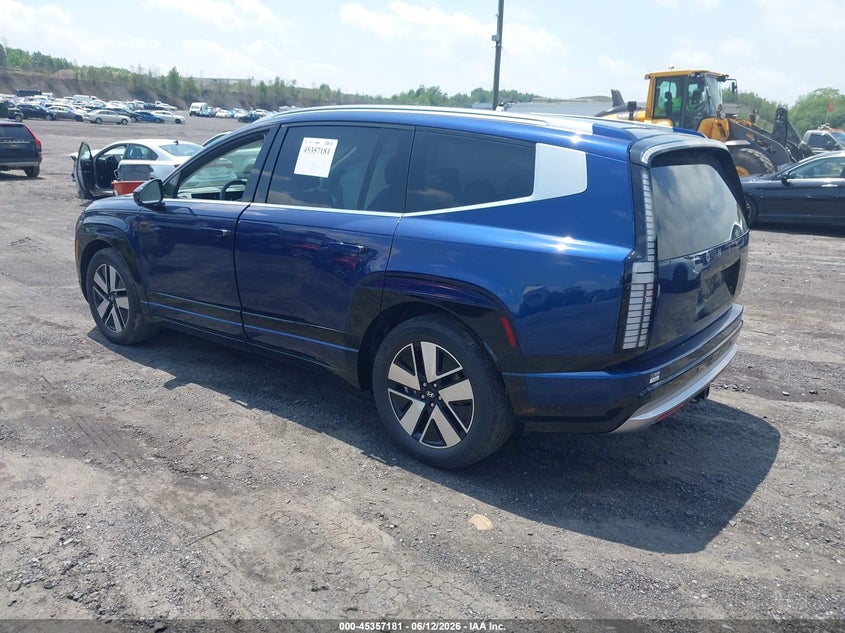 2026 Hyundai Ioniq 9 VIN 7YAMUFS35TY002759 IAAI salvage auction — SIDE, Salvage Title, sold $20,550 on 2026-07-16 (photo 3)