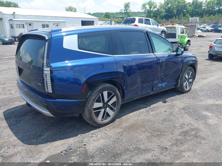 2026 Hyundai Ioniq 9 VIN 7YAMUFS35TY002759 IAAI salvage auction — SIDE, Salvage Title, sold $20,550 on 2026-07-16 (photo 4)