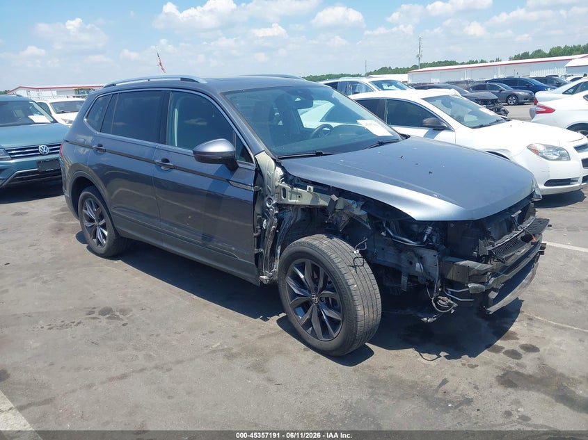 2023 Volkswagen Tiguan VIN 3VVNB7AX3PM132411 IAAI salvage auction — RIGHT FRONT, Salvage (North Carolina), sold $7,500 on 2026-07-30 (photo 1)