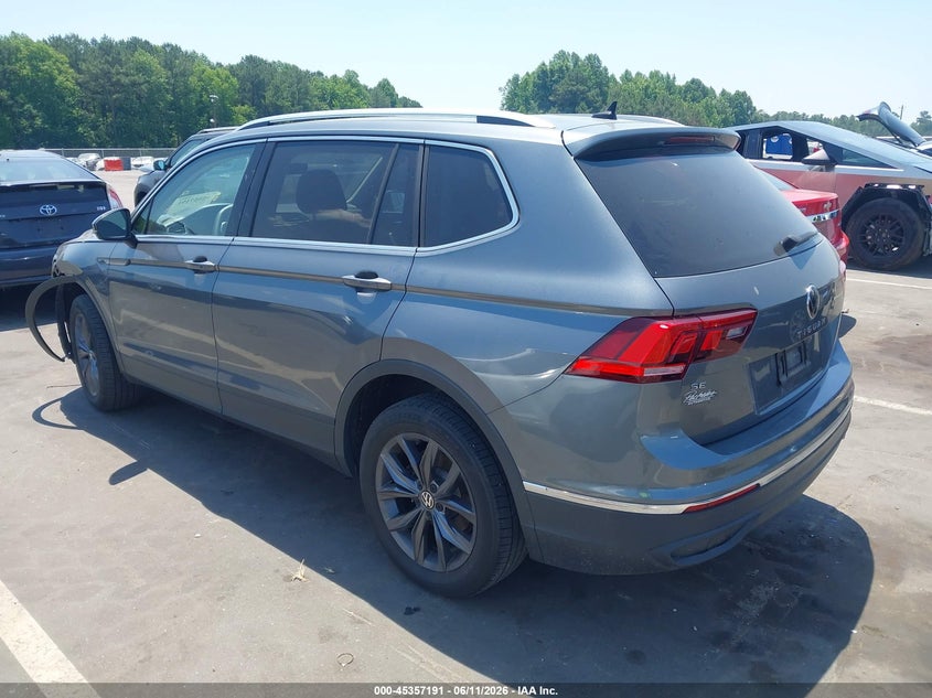 2023 Volkswagen Tiguan VIN 3VVNB7AX3PM132411 IAAI salvage auction — RIGHT FRONT, Salvage (North Carolina), sold $7,500 on 2026-07-30 (photo 3)