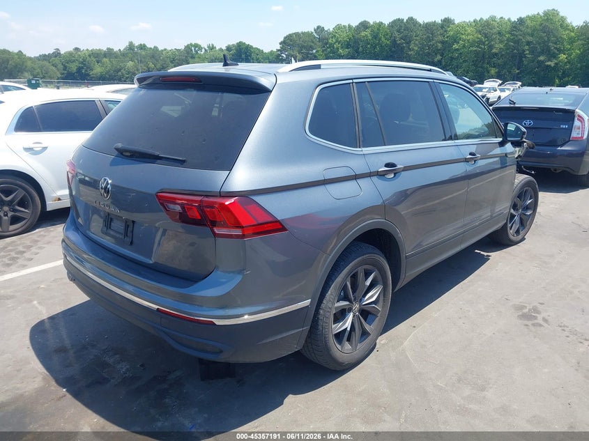 2023 Volkswagen Tiguan VIN 3VVNB7AX3PM132411 IAAI salvage auction — RIGHT FRONT, Salvage (North Carolina), sold $7,500 on 2026-07-30 (photo 4)
