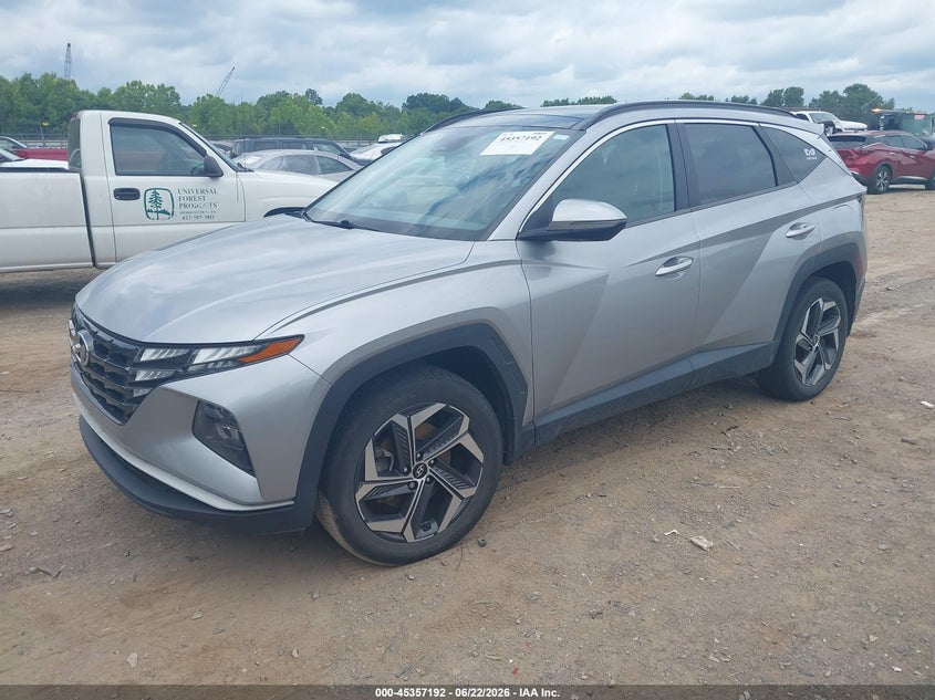 2022 Hyundai VIN KM8JFCA12NU035100 IAAI salvage auction — ENGINE DAMAGE, Salvage (Tennessee), sold $8,700 on 2026-07-22 (photo 2)
