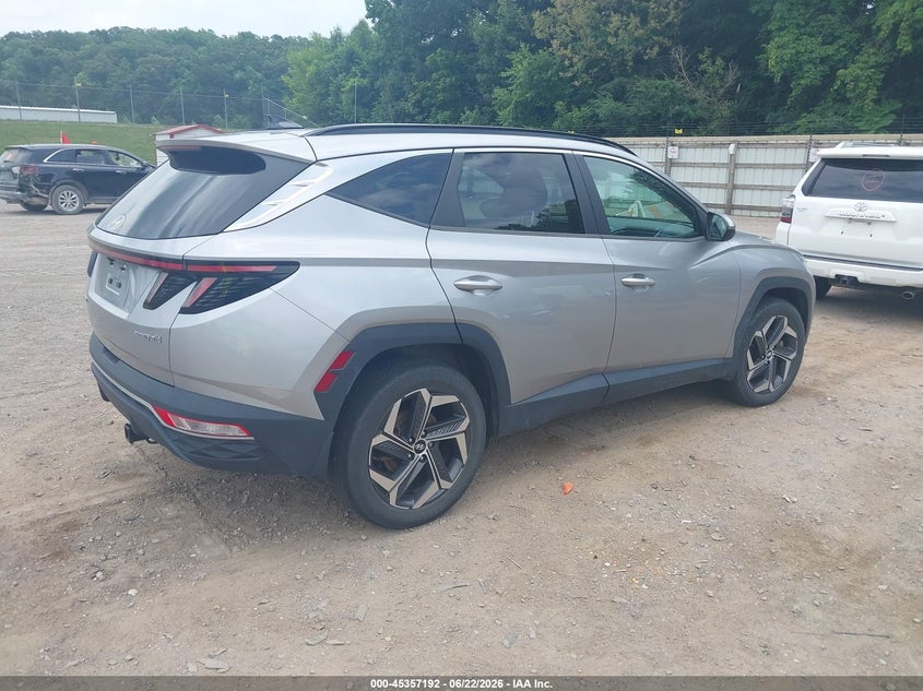2022 Hyundai VIN KM8JFCA12NU035100 IAAI salvage auction — ENGINE DAMAGE, Salvage (Tennessee), sold $8,700 on 2026-07-22 (photo 4)