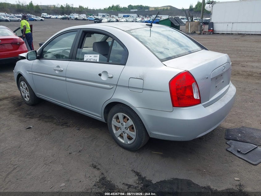 2010 Hyundai Accent VIN KMHCN4AC4AU504121 IAAI salvage auction — FRONT END, Salvage (Pennsylvania), sold $25 on 2026-07-21 (photo 3)