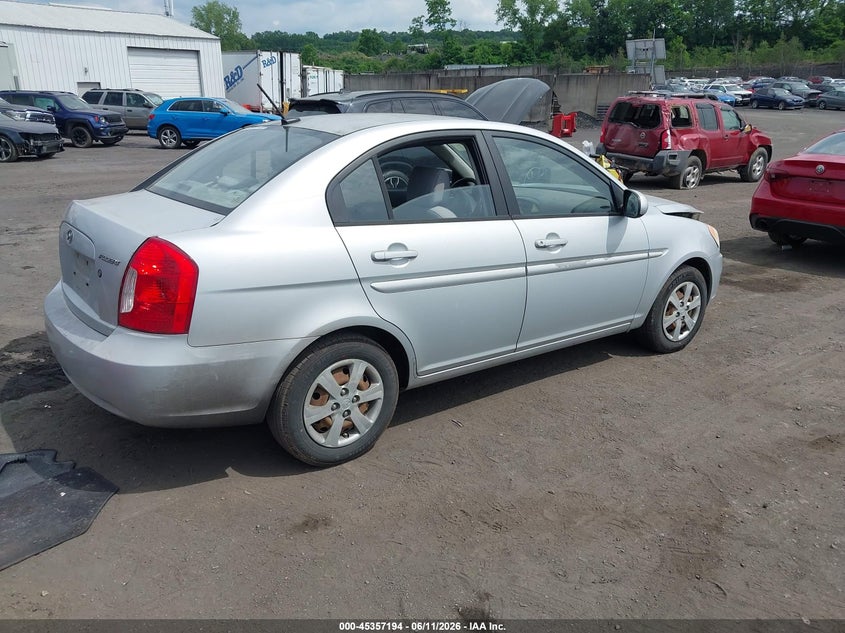 2010 Hyundai Accent VIN KMHCN4AC4AU504121 IAAI salvage auction — FRONT END, Salvage (Pennsylvania), sold $25 on 2026-07-21 (photo 4)