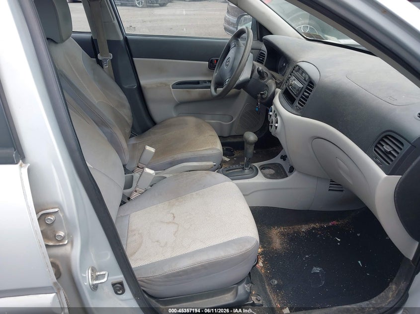 2010 Hyundai Accent VIN KMHCN4AC4AU504121 IAAI salvage auction — FRONT END, Salvage (Pennsylvania), sold $25 on 2026-07-21 (photo 5)