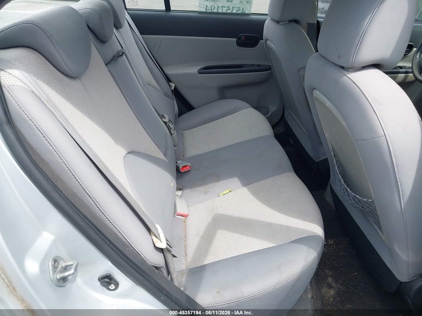2010 Hyundai Accent VIN KMHCN4AC4AU504121 IAAI salvage auction — FRONT END, Salvage (Pennsylvania), sold $25 on 2026-07-21 (photo 8)