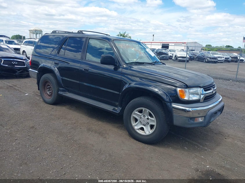2001 Toyota 4runner VIN JT3HN86R310356053 IAAI salvage auction — NORMAL WEAR, Clear (New Jersey), sold $1,325 on 2026-07-13 (photo 1)