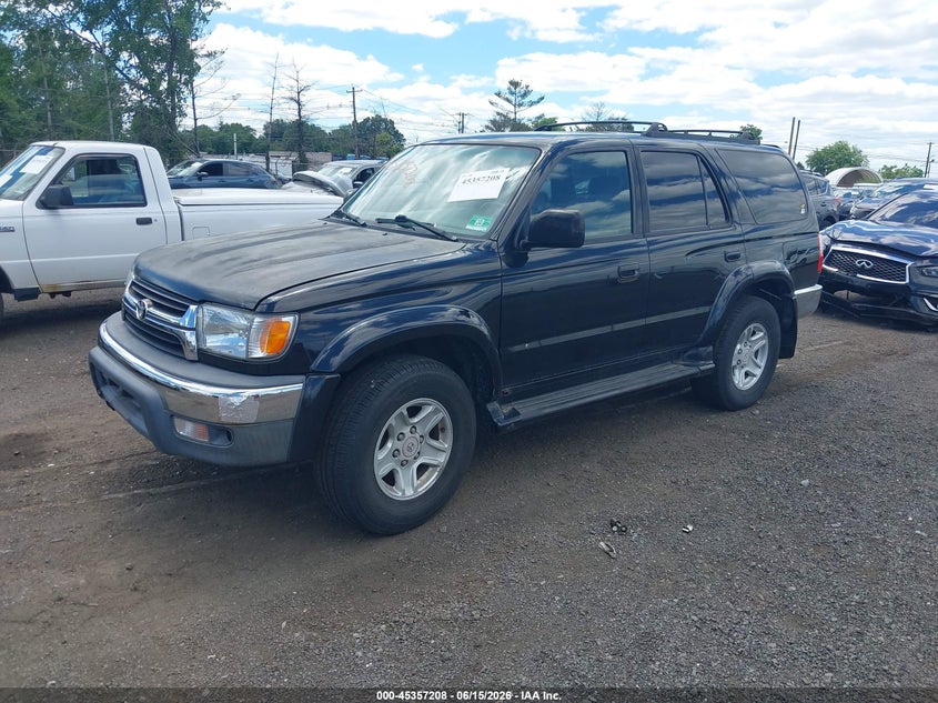 2001 Toyota 4runner VIN JT3HN86R310356053 IAAI salvage auction — NORMAL WEAR, Clear (New Jersey), sold $1,325 on 2026-07-13 (photo 2)