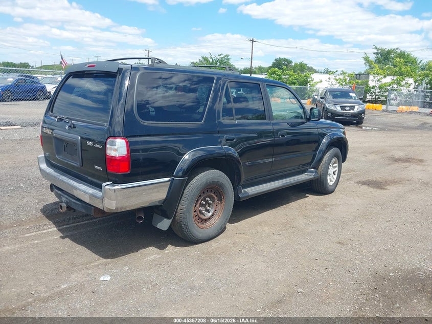2001 Toyota 4runner VIN JT3HN86R310356053 IAAI salvage auction — NORMAL WEAR, Clear (New Jersey), sold $1,325 on 2026-07-13 (photo 4)