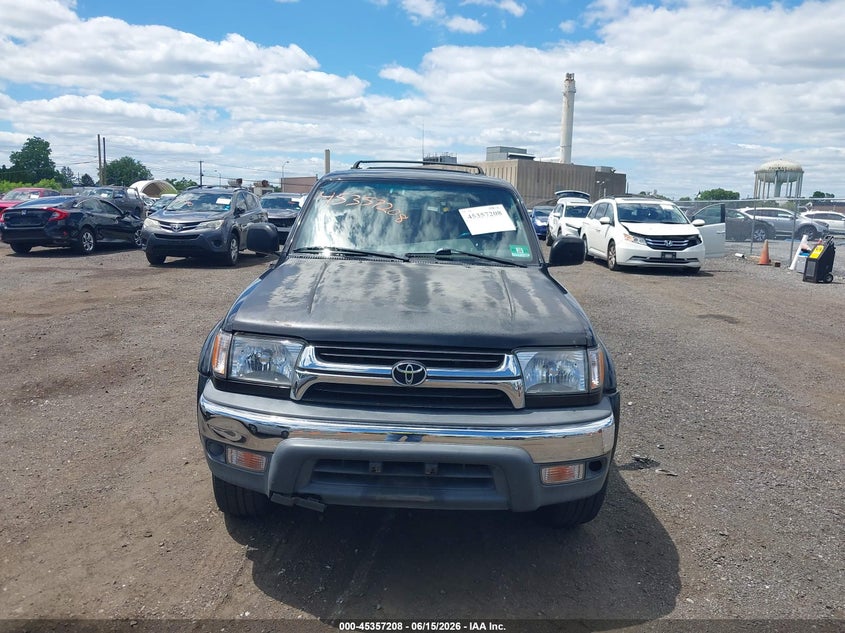 2001 Toyota 4runner VIN JT3HN86R310356053 IAAI salvage auction — NORMAL WEAR, Clear (New Jersey), sold $1,325 on 2026-07-13 (photo 6)