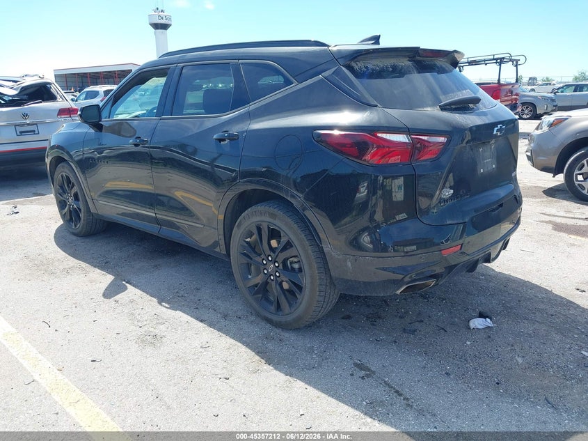 2019 Chevrolet Blazer VIN 3GNKBJRS6KS685539 IAAI salvage auction — HAIL, Salvage (Iowa), sold $11,050 on 2026-08-18 (photo 3)