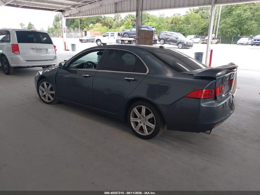 2005 Acura Tsx VIN JH4CL96935C029026 IAAI salvage auction — RIGHT SIDE, Rebuildable (Florida), sold $325 on 2026-07-08 (photo 3)