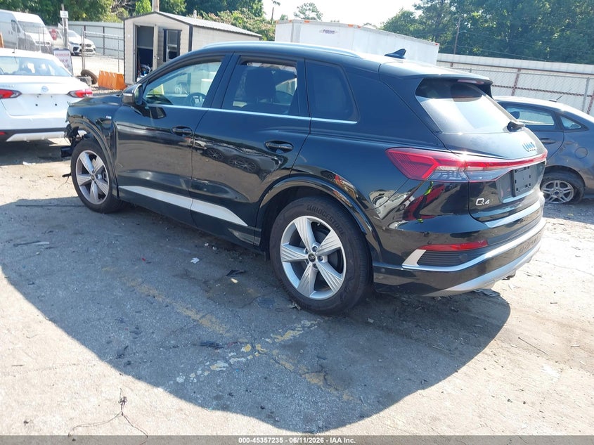 2024 Audi Q4 e-tron VIN WA1LUBFZ6RP057675 IAAI salvage auction — FRONT END, Wait Title, sold $8,850 on 2026-08-29 (photo 3)