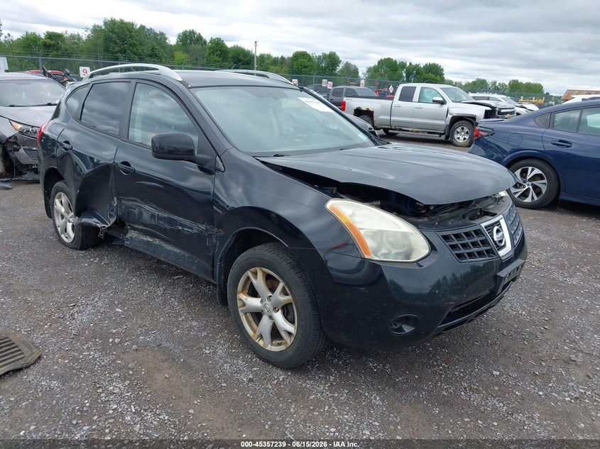 2008 Nissan Rogue VIN JN8AS58V18W403008 IAAI salvage auction — SIDE, Mv-907A (New York), sold $25 on 2026-07-16 (photo 1)