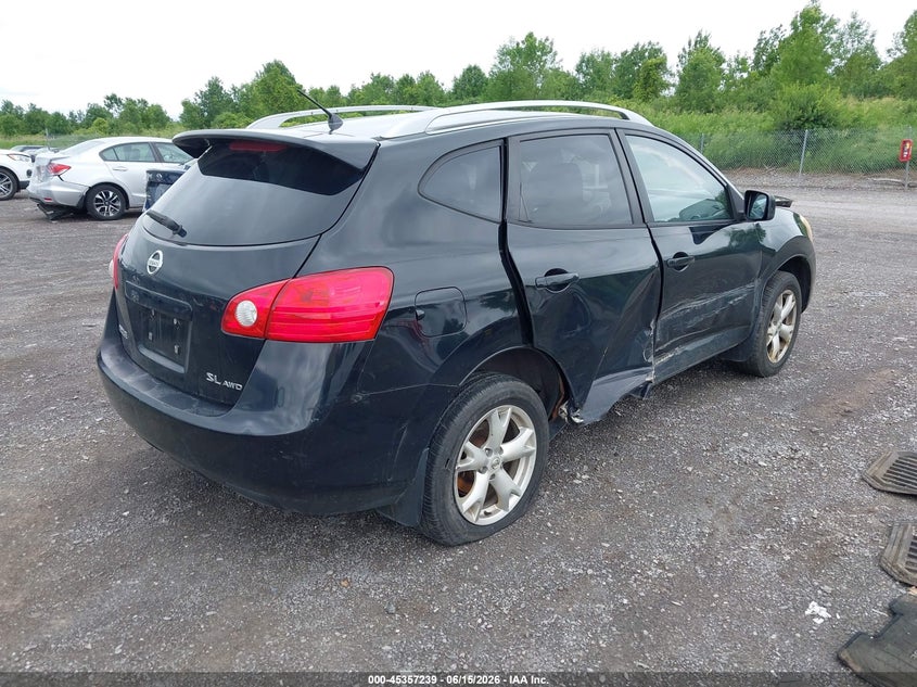 2008 Nissan Rogue VIN JN8AS58V18W403008 IAAI salvage auction — SIDE, Mv-907A (New York), sold $25 on 2026-07-16 (photo 4)