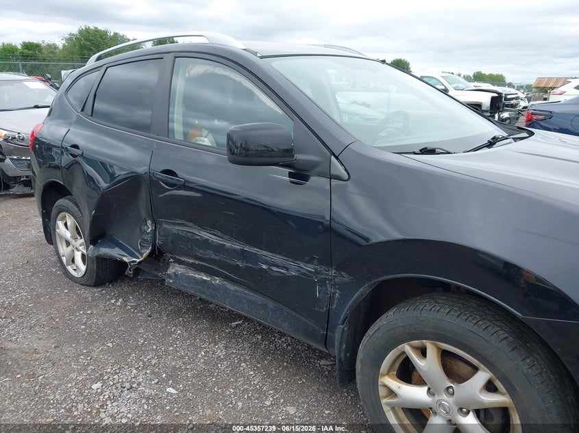 2008 Nissan Rogue VIN JN8AS58V18W403008 IAAI salvage auction — SIDE, Mv-907A (New York), sold $25 on 2026-07-16 (photo 6)