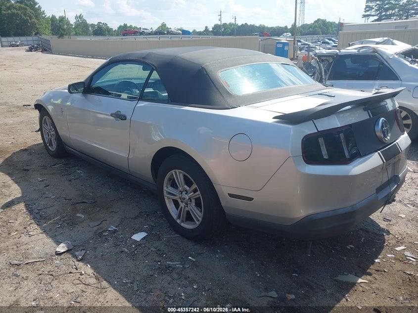 2010 Ford Mustang VIN 1ZVBP8EN4A5113474 IAAI salvage auction — LEFT FRONT, Salvage (Georgia), sold $900 on 2026-07-08 (photo 3)