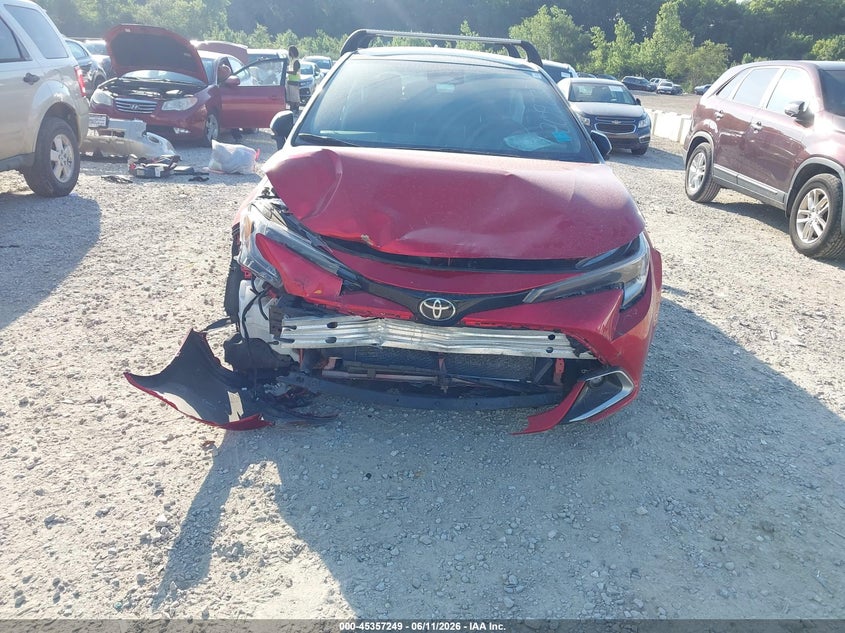 2023 Toyota Corolla VIN JTNC4MBE6P3209233 IAAI salvage auction — FRONT & REAR, Salvage Title, sold $2,550 on 2026-07-29 (photo 6)