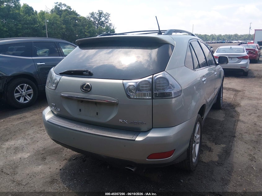 2008 Lexus Rx 400h VIN JTJHW31U582048711 IAAI salvage auction — NORMAL WEAR, Clear (Montana), sold $1,350 on 2026-07-29 (photo 6)