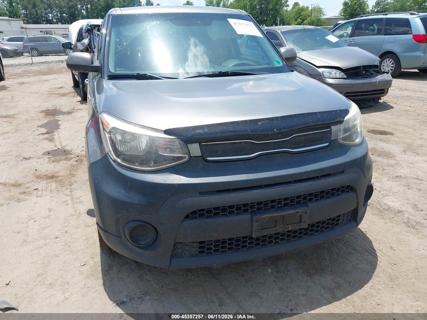 2019 Kia Soul VIN KNDJN2A26K7665111 IAAI salvage auction — NORMAL WEAR, Clear (Virginia), sold $850 on 2026-07-10 (photo 6)