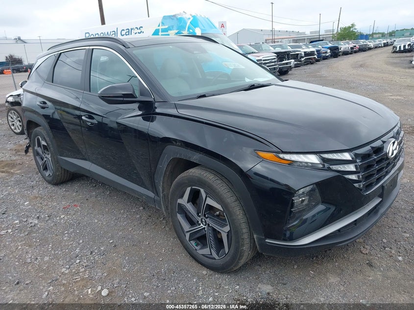 2023 Hyundai Tucson VIN KM8JFCA18PU127704 IAAI salvage auction — REAR END, Salvage Title, sold $10,200 on 2026-07-18 (photo 1)