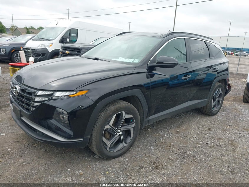 2023 Hyundai Tucson VIN KM8JFCA18PU127704 IAAI salvage auction — REAR END, Salvage Title, sold $10,200 on 2026-07-18 (photo 2)