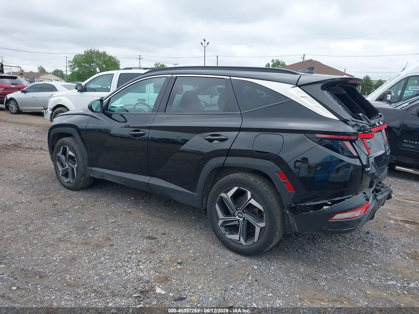 2023 Hyundai Tucson VIN KM8JFCA18PU127704 IAAI salvage auction — REAR END, Salvage Title, sold $10,200 on 2026-07-18 (photo 3)