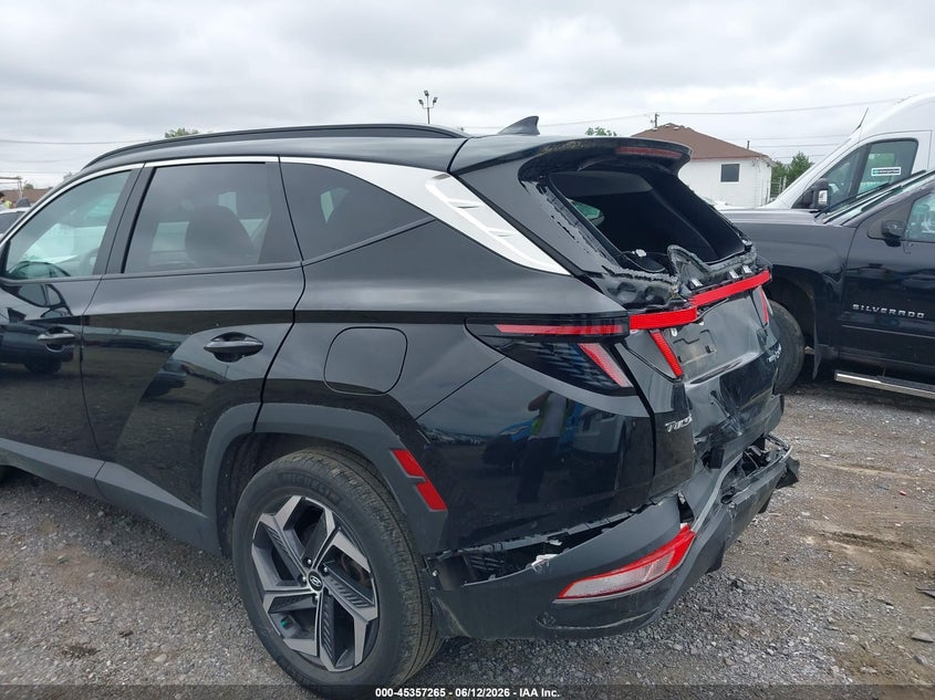 2023 Hyundai Tucson VIN KM8JFCA18PU127704 IAAI salvage auction — REAR END, Salvage Title, sold $10,200 on 2026-07-18 (photo 6)