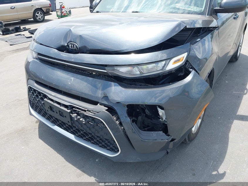 2021 Kia Soul VIN KNDJ23AU1M7792089 IAAI salvage auction — FRONT END, Rebuildable (Florida), sold $2,550 on 2026-07-06 (photo 6)