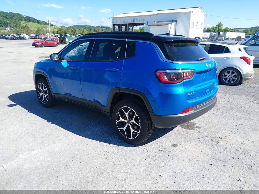 2026 Jeep Compass VIN 3C4NJDCN1TT174412 IAAI salvage auction — FRONT END, Wait Title, sold $10,750 on 2026-08-26 (photo 3)