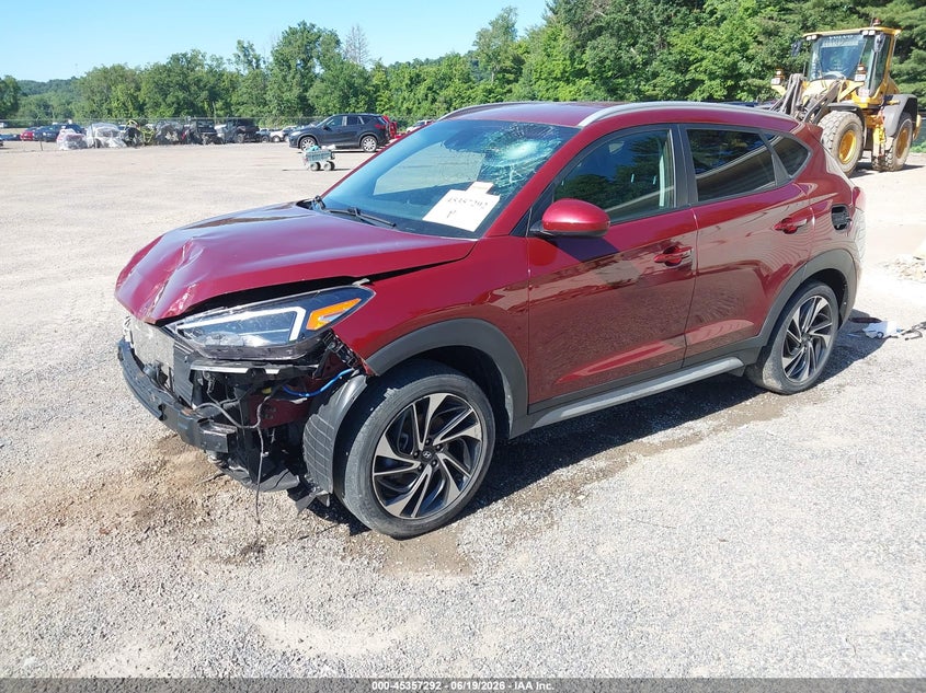2019 Hyundai Tucson VIN KM8J3CAL0KU035540 IAAI salvage auction — FRONT END, Salvage (Ohio), sold $2,500 on 2026-07-13 (photo 2)
