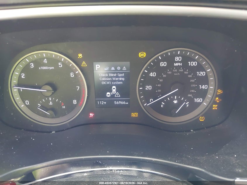 2019 Hyundai Tucson VIN KM8J3CAL0KU035540 IAAI salvage auction — FRONT END, Salvage (Ohio), sold $2,500 on 2026-07-13 (photo 7)